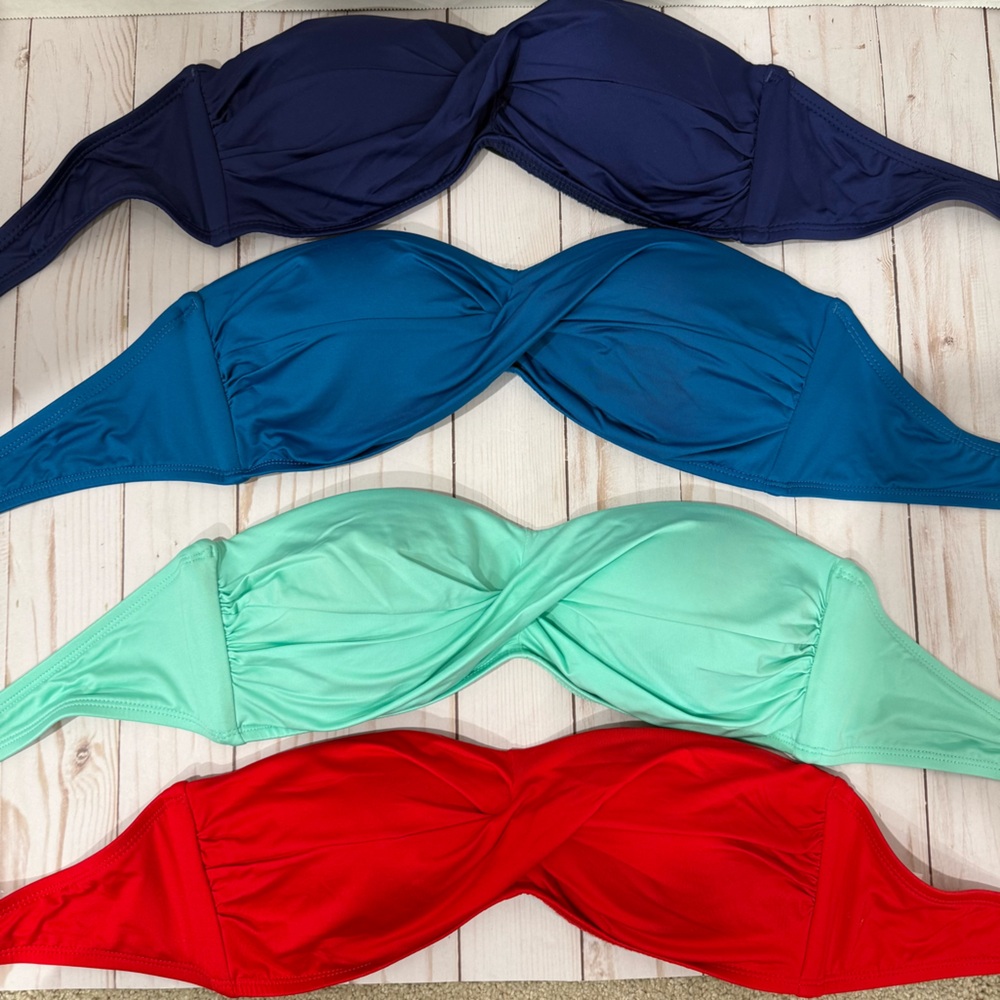 Colorful Twisted Bikini Tops